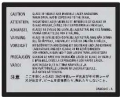 CAUTION CLASS IS VEILE AND INVERLE LEAER NATION WHEN OPEN, NOOD COPOSURE TO THE BEAM. ATTENTION NATIONES LEAER NATIONS ET INVITLES DE CLASSE EN GUANO OUTERT ENTET TOUT EXPERTION EN PARAGAN. KLASSE HS SYNELES OR USPARSIL, ELAZERSTRAI BIG 153 AÑAL UNIDAD DESATTELLE 10% STAR BIG. VARNING CLASS IS SYNELES OCHOSY ELAZERSTRAI BIG N° 200 DIL AN OPPORT, UNIVAT AT UTERIOR D'ANDER STRAIEN. VORSIGHT INT SHEDNESION ANGICING ET EARTHARIE UNO NAOETHRAI LAERASTRANIA LINES DE LAKEE EN GRATETTEIN VEHMANO, ALBERT MEET DOM. LAERISTRAI, AUGUSTEM PRECAUCIÓN UNDO SE APRE MAYACIÓN LAISON DE CLASSE EN VEILE E VIVIBLE, ENTÉ LA EXPERTION E LOU PAPPE LAISON. VAROI MANTDESIA OLTA LETTINA MARYARELA AN NAYAMOTOMALLE LUORAN EN LAERISTRAI LIME, LA KATOIS SATTIGUEL. 注意 ここを聞く this CLASS 2800 対視しザ光及び不可視しザ光が出ます。ゼームを看視されたり、触れたりしないこと。 2996247 - A