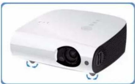 SAMSUNG SP-L201 - Pour afficher une image lors de l'installation du projecteur à l'avant de l'écran - 2