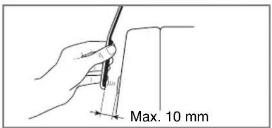 Max. 10 mm