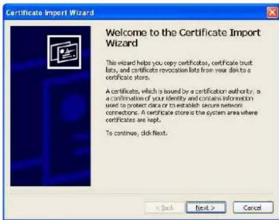 SONY SNC-CH110 - Comment installer le certificat CA - 2