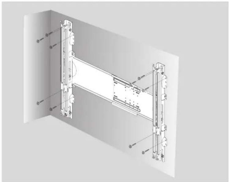 LG AP-WX50 - 도면 벽면 부작방법/ How to attach the drawing on the wall - 1