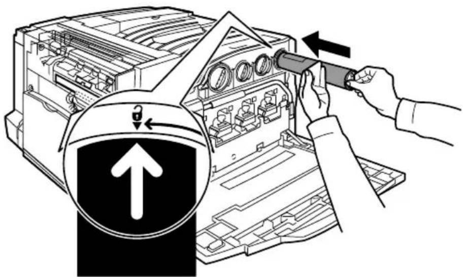 XEROX WorkCentre 7346V FH - Sostituzione della cartuccia del toner - 1