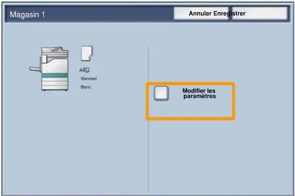Magasin 1 Annuler Enregistrer AID Standard Blanc Modifier les paramètres