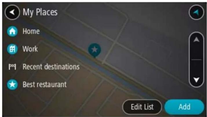 TOMTOM Start 45 - Planifier un parcours à l'aide de Mes destinations - 3
