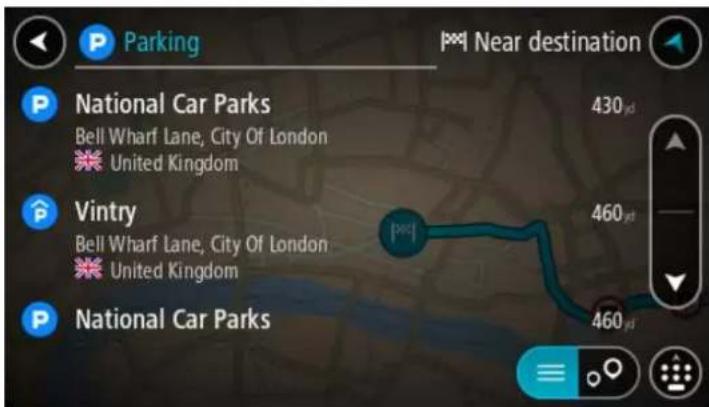 TOMTOM Start 45 - Trouver un parking - 5