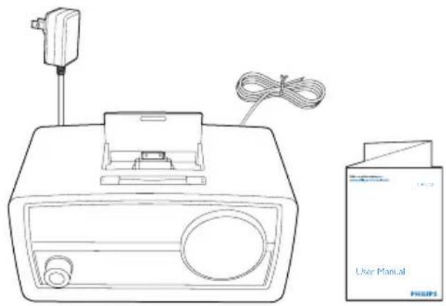 PHILIPS ORD2100B - Contenu de l'emballage - 1