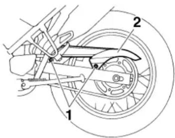 YAMAHA XT660R - WAARSCHUWING - 1