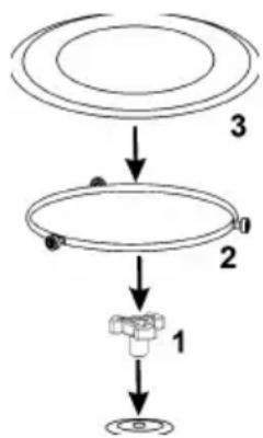 AEG MCC3880EM - ATTENTION : LE FOUR DOIT ÊTRE OBLIGATOIREMENT RELIÉ À LA TERRE. - 1