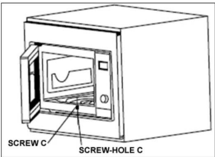 SCREW C SCREW-HOLE C