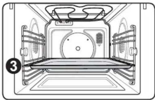 SAMSUNG FQ215G002 - Instelling Hete lucht + Onderverwarming ( - 1
