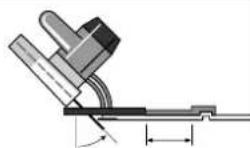 BOSCH GKS 190 Professional - Sciage avec rail de guidage (voir figures F-G) - 3