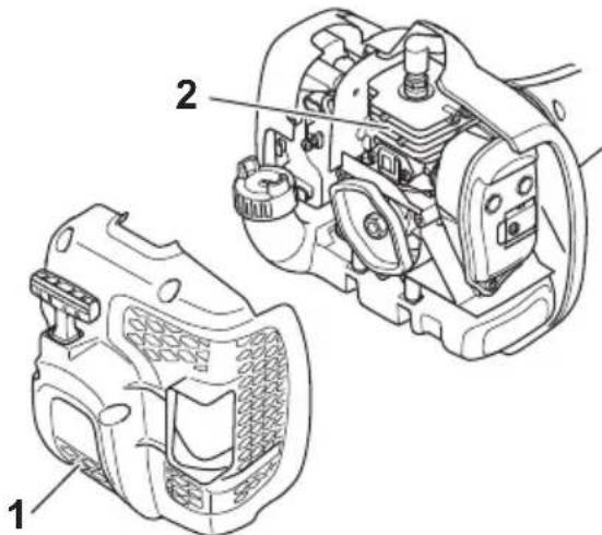 MCCULLOCH T22 LS - Koelsysteem - 2