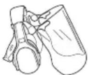 MCCULLOCH T22 LS - PROTEZIONE PER GLI OCCHI - 2
