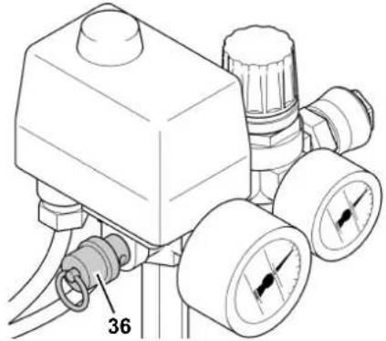 METABO BasicAir 250 - Safety devices - 1