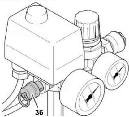 METABO BasicAir 250 - Säkerhetsanordningar - 1