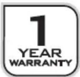 1 YEAR WARRANTY
