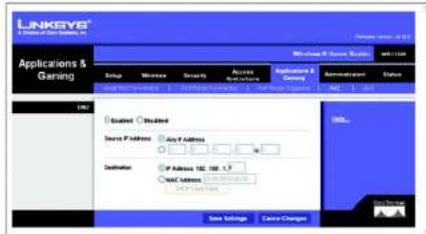LINKSYS WRT150N - DMZ - 1