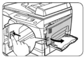 SHARP AL-1043 - MISFEED REMOVAL PAPIERSTAUBESEITIGUNG - 1