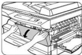 SHARP AL-1551 - INSTALLING THE TD CARTRIDGE INSTALLIEREN DER ENTWICKLEREINHEIT - 2