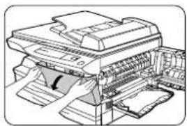 SHARP AL-1551 - RECAMBIO DEL CARTUCHO TD SOSTITUZIONE DELLA CARTUCCIA TD - 7