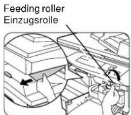 Feeding roller Einzugsrolle
