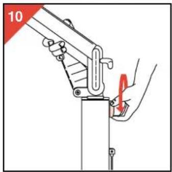 PHILIPS HB 846 - Odległość filtry UV - łóżko = 90 cm - 2
