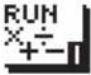 CASIO CFX-9850GC - - Wahl eines Icons - 2