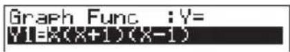 CASIO CFX-9850GC - ■Andere Grafikfunktionen mit Doppel-Grafik - 1