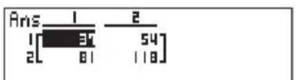 Ans 1 2 1[34 54] 2[81 118]