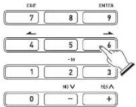 EXIT 7 8 9 4 5 6 -10 1 2 3 NO V YES A 0 - +