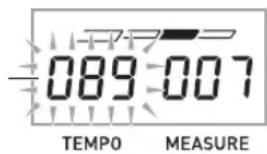 089 007 TEMPO MEASURE
