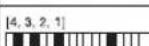 CASIO LK-125 - Carte des accords doigtés (FINGERED) - 38