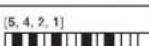 CASIO LK-125 - Carte des accords doigtés (FINGERED) - 37