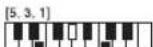 CASIO LK-125 - Carte des accords doigtés (FINGERED) - 19