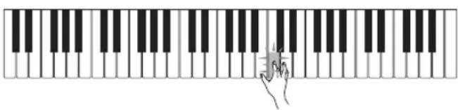 CASIO LK-125 - Jouez sur le clavier en suivant les touches qui s'éclairent. - 1