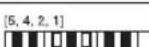 CASIO LK-125 - Carte des accords doigtés (FINGERED) - 33