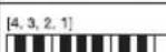 CASIO LK-125 - Carte des accords doigtés (FINGERED) - 34