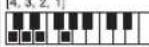 CASIO LK-125 - Carte des accords doigtés (FINGERED) - 6