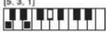 CASIO LK-125 - Carte des accords doigtés (FINGERED) - 3