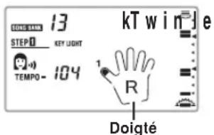 13 STEP 1 KEY LIGHT TEMP0- 104 kT win J e R Doigté