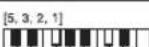 CASIO LK-125 - Carte des accords doigtés (FINGERED) - 28
