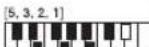 CASIO LK-125 - Carte des accords doigtés (FINGERED) - 21
