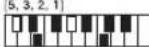 CASIO LK-125 - Carte des accords doigtés (FINGERED) - 9