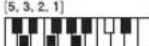CASIO LK-125 - Carte des accords doigtés (FINGERED) - 13