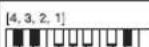 CASIO LK-125 - Carte des accords doigtés (FINGERED) - 30