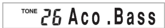 TONE 26 Aco .Bass