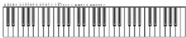 CASIO LK-125 - Sonorités de partage du clavier - 2