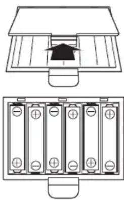 CASIO LK-125 - Utilisation de piles - 1