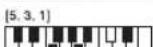 CASIO LK-125 - Carte des accords doigtés (FINGERED) - 23