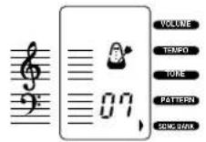 CASIO SA-67 - To play along with a Song Bank tune - 1
